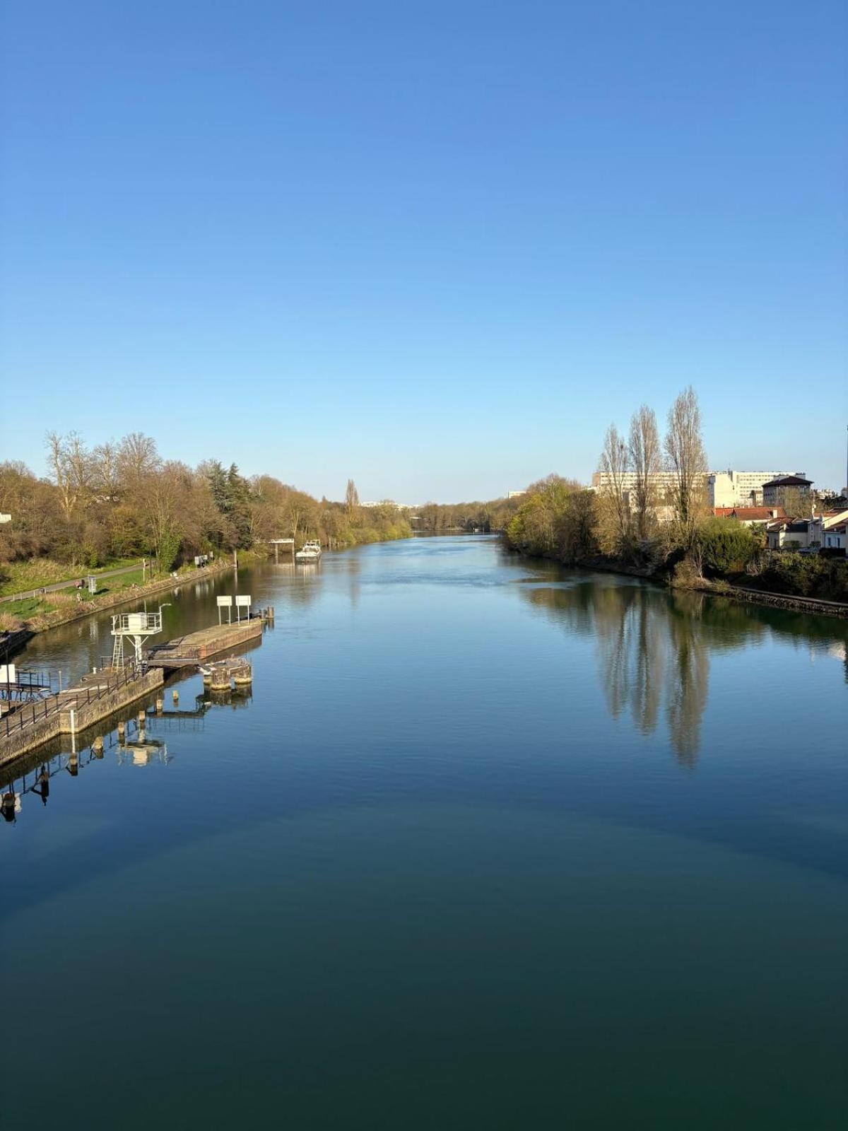 Escale-Marne Fr - 101 - Free Parking - Free Luggage Storage - All Equipped - Linen Included - Washing Machine - Luxury Eve Sleep Mattress 160X200 - 10Mn Walk Metro 8 - Rer A - Panoramic View - From 1 To 4 Guests Maisons-Alfort Exteriör bild